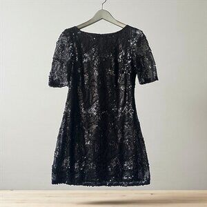 Jax - Black Sequin Dress S6‎